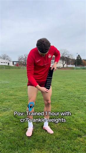 Maksym Bochan on Instagram: "improve NOW Your Skills🔥🤯#reels #fussball #cr7 #ankleweights #training"