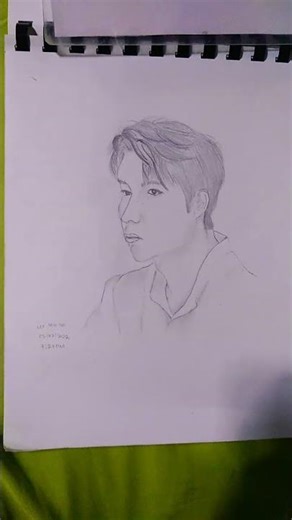 Me in 2022 thinking I could draw Lee Min Ho 😅🎨 #leeminho #drawing #shortvideo#artshorts #art #sketch