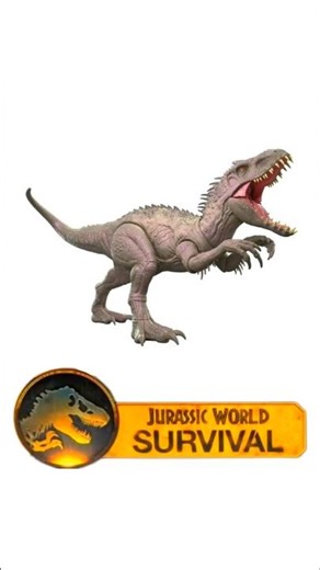 NEW JURASSIC WORLD SURVIVAL INDOMINUS REX REVEALED!! #shorts #jurassicworld