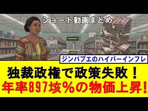 [History of Hyperinflation] Zimbabwe's hyperinflation: Policy failure under a dictatorial regime!...