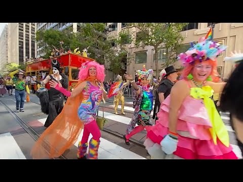 Thousands celebrate love at 54th annual San Francisco Pride Parade