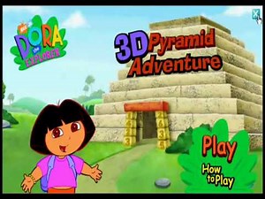 Dora The Explorer Dora 3D Pyramid Adventure Game show Play