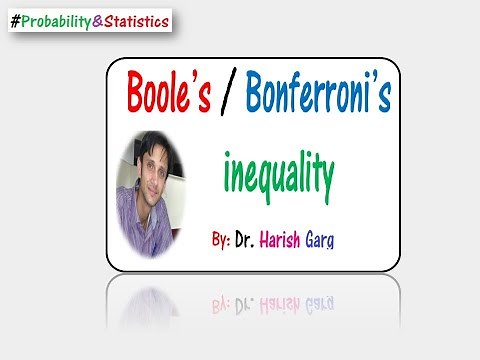 Boole's and Bonferroni's Inequality