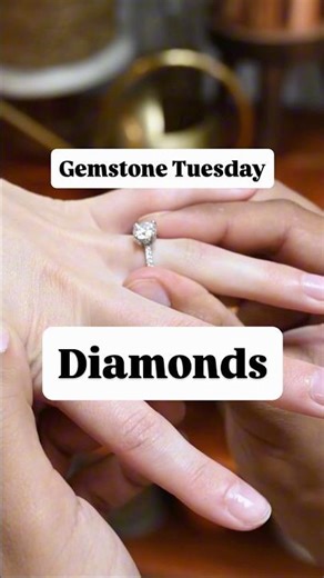 The diamond is the official birthstone for those born in April #gemstonetuesday