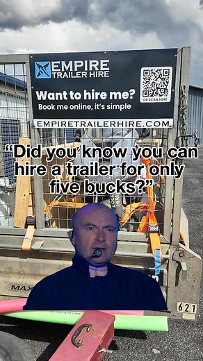 8.4K views · 42 reactions | This is the moment you've been waiting for. Hiring a trailer has never been easier with Empire. Book online in minutes, get instant confirmation, and pick up anytime 24/7. Simple, fast, stress-free trailer hire. From just $5 to lock yours in. | Empire Trailer Hire | Facebook