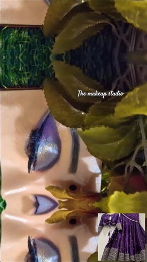 ✨️💜purple glittery eye look 👀 dummy eye makeup look ✨️ 💜#shorts #viral