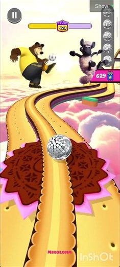 Going Balls IMPOSSIBLE move ChallangeCOMPLETED 😱🔥🏆 #gaming #games #ballgame #goingballs #goingbolls