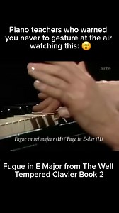 Glenn Gould plays Fugue in E Major from The Well Tempered Clavier Book 2 🎹 What are your thoughts on this performance? | Glenn Gould