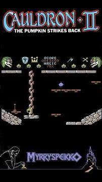 Cauldron II: The Pumpkin Strikes Back (C64) #c64 #commodore64 #games