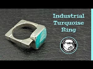 Silversmithing: Making a Non-Traditional Turquoise Ring