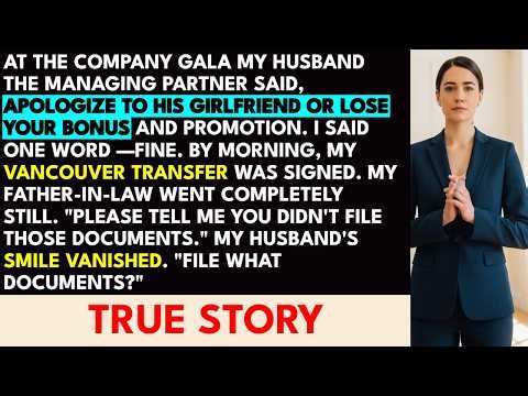 My Managing Partner Husband Threatened To Freeze My Bonus Unless I Stepped Aside For His Girlfrie...