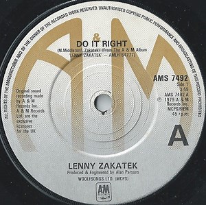 Lenny Zakatek - Do It Right