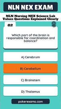 NLN Nursing NEX Science Lab Values Questions Explained Clearly