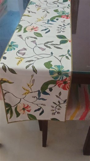 Meesho Table Runner #homedecor #unboxing #meesho #viralvideo #shortsvideo