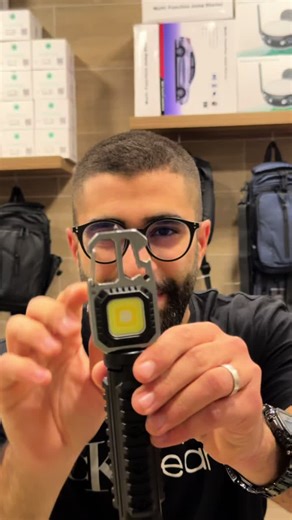 Saftey cob light key chain with stand #light #led #powerful #saftey #camping #hiking #copycat_lb