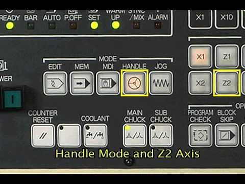 CNC Training from MasterTask: Swiss Sample Module 22: Tsugami