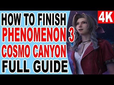FF7 Rebirth How to Finish Cosmo Canyon Phenomenon Intel 3 Capital Ruins - Gears and Gambits
