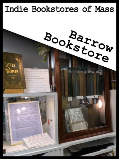 We're visiting every indie bookstore in my home state of Massachusetts and back in December, we visited Barrow Books in Concord. It's a gorgeous secondhand bookstore with a stunning collection including lots of vintage and rare books, especially from local authors! It's been here for 54 years and originally started in a wheelbarrow, which is where it gets its name. In the time since, it's grown into something truly special. #mass #booktok #indiebookstore #concord #usedbooks