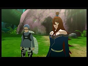 Gaara , Mei , Darui and Kurotsuchi - Meeting on Turtle Island - Naruto Shippuden Ninja Storm 4
