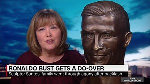 1.9K views · 16 reactions | "When he got mocked like that, it devastated the family" The story behind the infamous Ronaldo bust and how sculptor Emanuel Santos, widely ridiculed on the internet, got a shot at redemption: https://cnn.it/2IijIkX | CNN Sport | Facebook