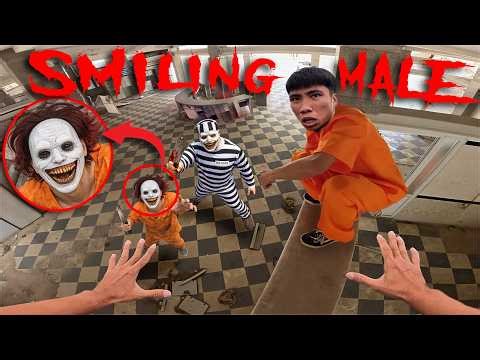 ESCAPING SMILING MALE 79.0 | Parkour Pov Horror Film| By B2F Viet Nam