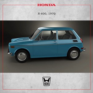 Honda Stories: Back in 1970, N600 was the first Honda car to be officially imported to USA. It was a 600 cc car but delivered the performance of 1100 cc with speed of 130 km/h (81 mph). | HONDA, Bangladesh | DHS Motors Ltd.