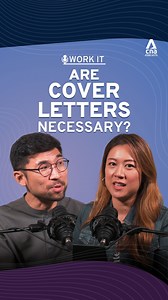 Is a cover letter really necessary for job applications? #askworkit #cnapodcasts | CNA