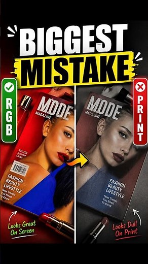 RGB vs CMYK: The Photoshop Mistake That Ruins Prints