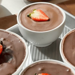 Magic Shell Strawberry Arroz con Leche