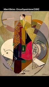 Albert Gleizes - Circus Equestrienne (1916) #albertgleizes | Contemporary Art