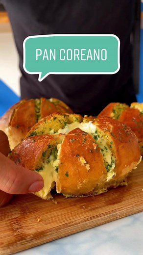 Receta de Pan Coreano de Queso y Ajo