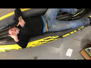 Intex Explorer 2 Person Kayak Unboxing Setup and Review