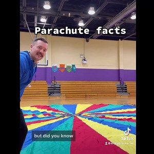 7.5K views · 72 reactions | Parachute facts! What’s your favorite ‘chute activity? #physicaleducation #physed #peteacher #peteachersofinstagram #peteacherlife #peteachers #gymteacher #gymteacherlife #physicaleducationteacher #physicaleducationclass #peteachersoffacebook #peteachersoftiktok #peclassbelike #peteacherbelike #gymclass #physedteacher #teacher #teachersoftiktok #teachersofinstagram #teachersbelike #teacherlife #parachute #parachuteplay | The Angry Gym Teacher | Facebook