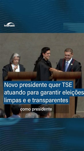 Davi Alcolumbre participa de posse de Nunes Marques na presidência do TSE - #shorts