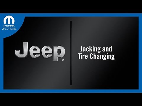 Jacking and Tire Changing | How To | 2022 Jeep Renegade