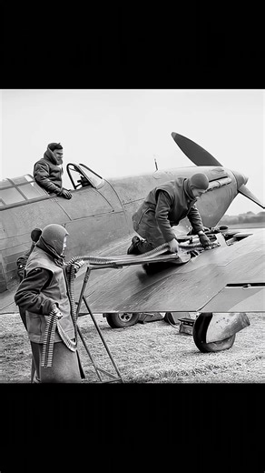 605K views · 5.8K reactions | Rouvres airfield, France, winter of 1939/40. Sergeant T. B. G. ‘Titch’ Pyne of 73 Squadron watches as two armourers rearm the .303 Browning MGs of his Hawker Hurricane Mk I. #ww2 #Aviation #military #aircraft | World War II Aircraft | Facebook