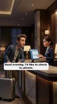 Hotel Reservation Cancelled at Midnight | Travel Problems B1 #englishconversation #englishspeaking