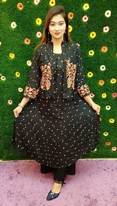 17K views · 1.8K reactions | Fashionable Short koti gown button special  | Nice Dresses | Facebook