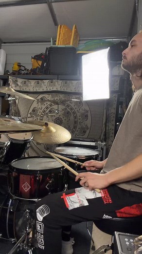 A little late to the party, but the new @dyingwishhc slaps. #drumcover #dyingwish #metalcore #hardcore | Morgan Simons