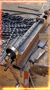 🔥 Dobladoras Artesanal Hecha con Desechos: ¡Curvas Impecables para Ornamentar! #welding #iron #metal #diy #viralreelsシ | TeslaCore