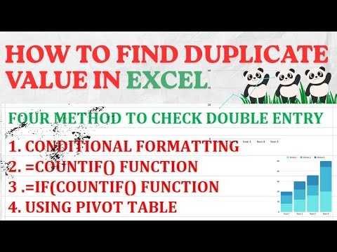 চাৰিটা সহজ পদ্ধতিৰে Excel ত Double Entry কেনেকৈ পৰীক্ষা কৰিব | Assamese Tutorial
