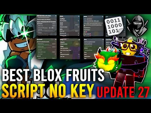 [NO KEY] BLOX FRUITS Script - Auto Farm, Freeze Trade, Race V4 (PC & Mobile)