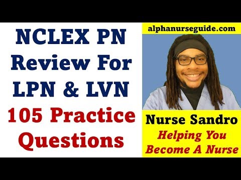 105 NCLEX PN Questions and Answers With Rationales | NCLEX LPN/LVN Review | NCLEX PN Review #35