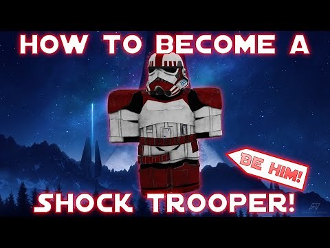 BECOME A SHOCK TROOPER! [Roblox Coruscant]