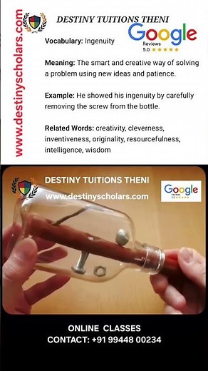 ✅️🔑Unlocking Ingenuity💡The Power of Creative,Problem Solving with Patience and Precision #vocabulary