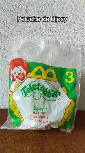Dipsy Plush Unboxing - Teletubbies - McDonald's (2000)