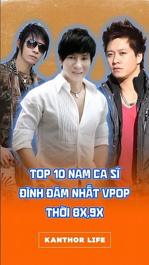 TOP 10 NAM CA SĨ ĐÌNH ĐÁM NHẤT VPOP THỜI 8X,9X #singer #showbizviet #saoviet #8x9x