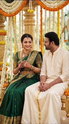 #prabhas #trisha #trishakrishnan #wedding #ai