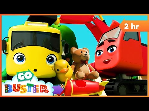 Tidying Up Toys Is Fun with Friends! 🧸| Go Buster - Bus Cartoons & Kids Stories