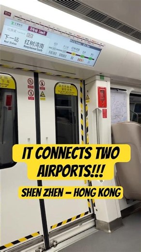 😳 Why ONE trip 55 Miles (roughly) Distance | connects TWO AIRPORTS ALL UNDERGROUND 🤯